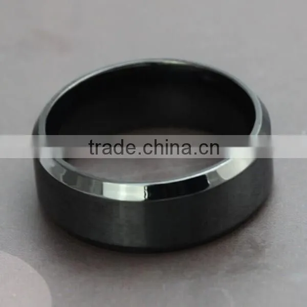 Wholesale Cheap Black Stainless Steel Ring for Men photo-2
