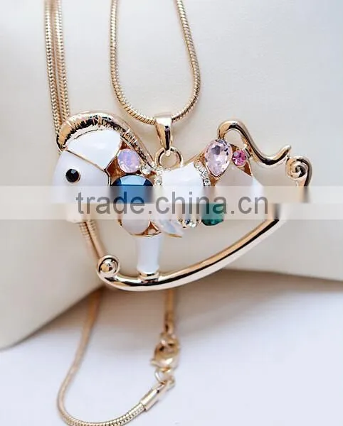 Horse sweater Chain for women decorative chains for clothes