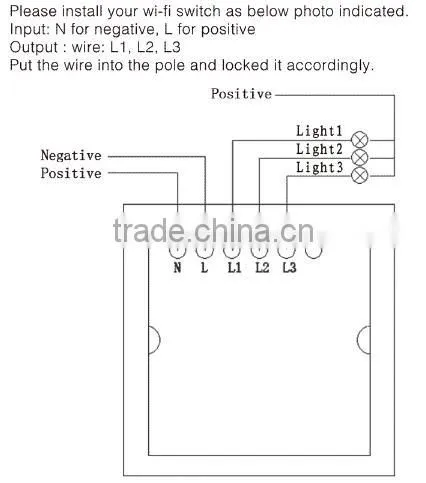 Smart Remote Control Home Automation Wifi Light Switch With Glass Cover photo-5