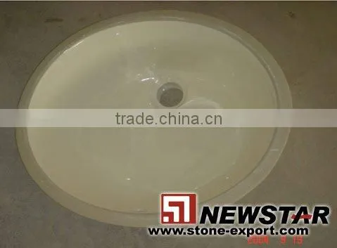 Washroom Sink,Round Ceramic Sink