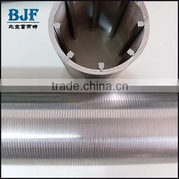 Stainless Steel 304 Wedge Wire Welding Slot Tube Filter Pipe photo-3