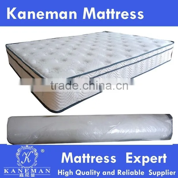 10 Years Warranty Compressed Double Pillow Top High End Hotel Mattress photo-2