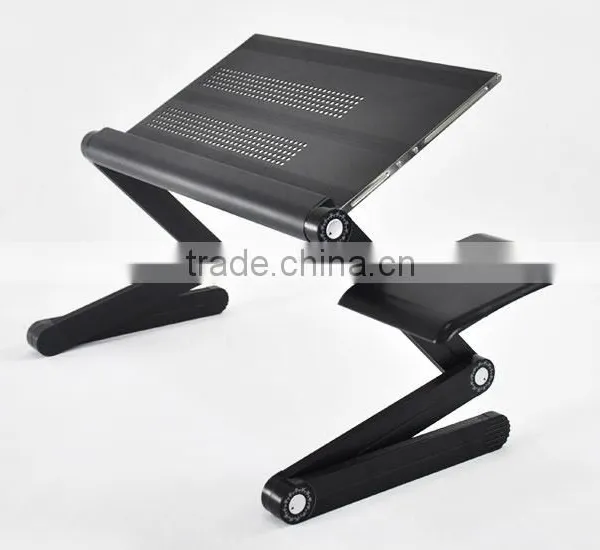 Hot Sale Portable Folding Laptop Table,angle and Height Adjustable Folding Laptop Desk photo-4