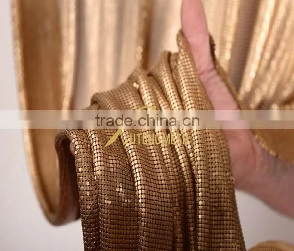 Metal Sequin Fabric for Room Divider photo-4