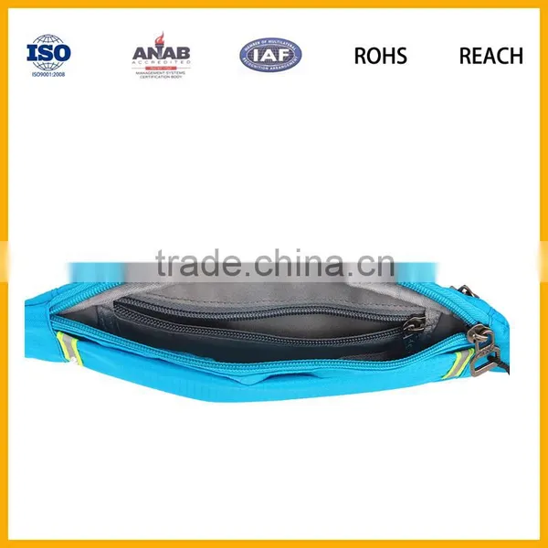 High Quality Lowest Price Fashionable Nylon Folding Sports Elastic Waist Bag for Boys and Girls photo-2