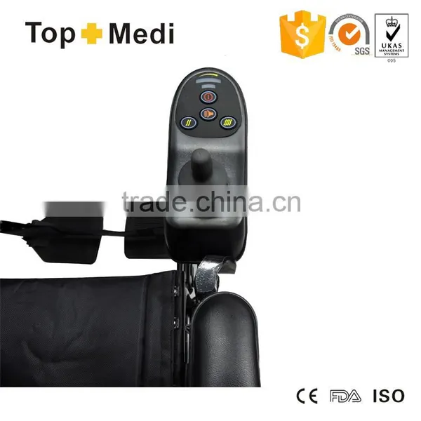 Topmedi New Type Power Electric Wheelchair With Lead Acid Battery for Disabled and Elderly People/Silla de Ruedas Electrica photo-5
