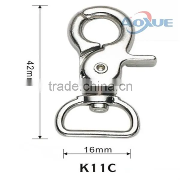 Bag Fittings and Accessories Zinc Alloy Swivel Snap Hook photo-5