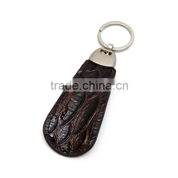 Famous Car Brand Metal and Leather Promotion Keyring photo-2