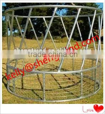 Cheap Round Bale Hay Feeder With Loop Top for Cattle Horse photo-2