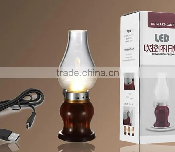 5V USB Hotel Table Lamp Blow Lamp With Dimm photo-6