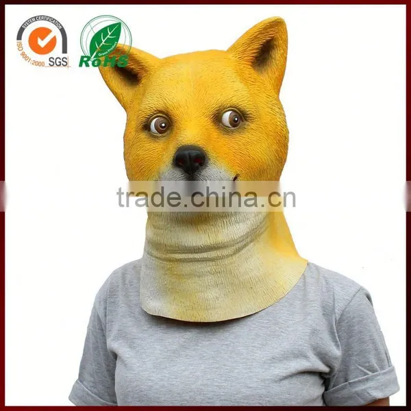 Dog Animal Head Mask for Halloween Party Costumes in China photo-5