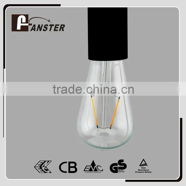Edison Style Led Filament Bulb 2W 4W 6W 8W E27 Led Filament Lamp With 2 Years Warranty photo-2