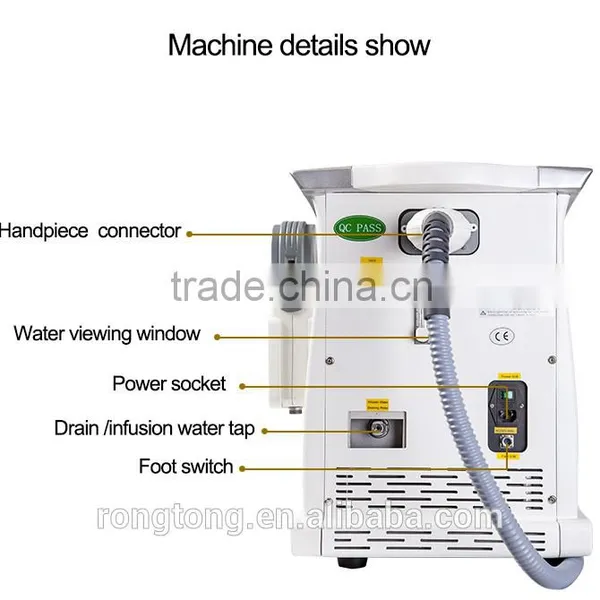 Telangiectasis Treatment Mini Laser 2015 Newest Nd Yag Laser Hot Selling EO Q Switch Nd:YAG Laser Machine Q Switch Laser Machine photo-3