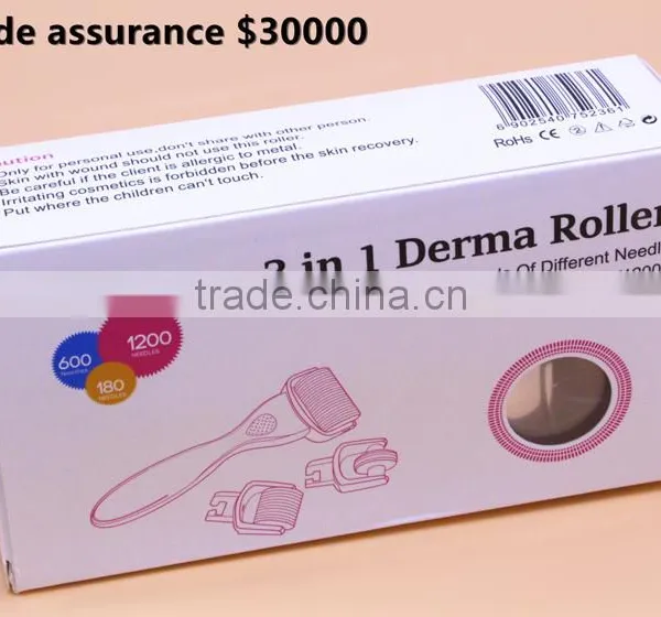 Private Label Skin Care Micro Needle 3 in 1 Derma Roller Kit photo-3
