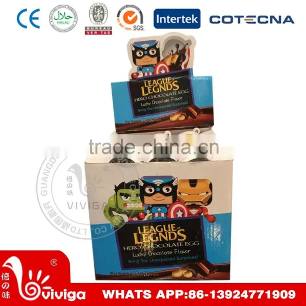 Cartoon Hero Chocolate Eggs With Toy photo-2