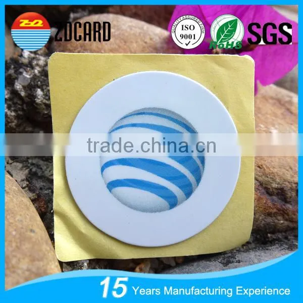 Round Shaped Diameter 35mm Ntag215 Nfc Label With 3M Adhesive photo-4