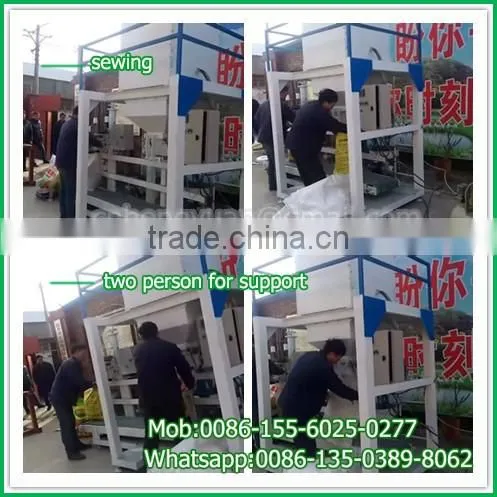 Grain Cereals Production Bag Packaging 10-60kg Weigh Filler Packaging Machine photo-6