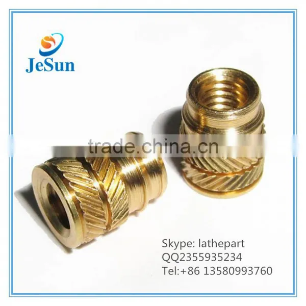 Made in China Jiesheng Straight Knurling Brass Nut photo-5