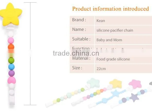 Kean Handmade Mini Cute Baby Pacifier Clips photo-4