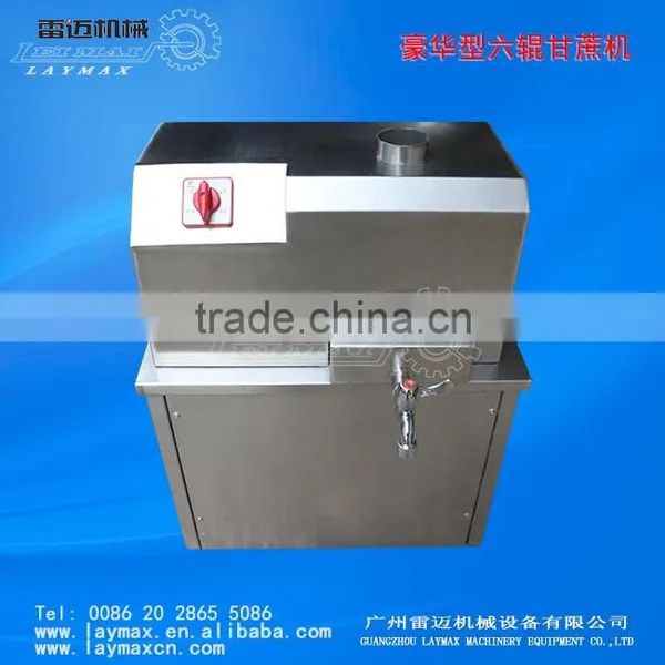 GuangZhou Six Rollers Automatic Electric Sugar Cane Juice Juicing Machine Price for Sale