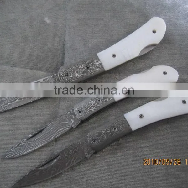 OEM Custom Handmade Damascus Folding Knife UDTEK01344 photo-3