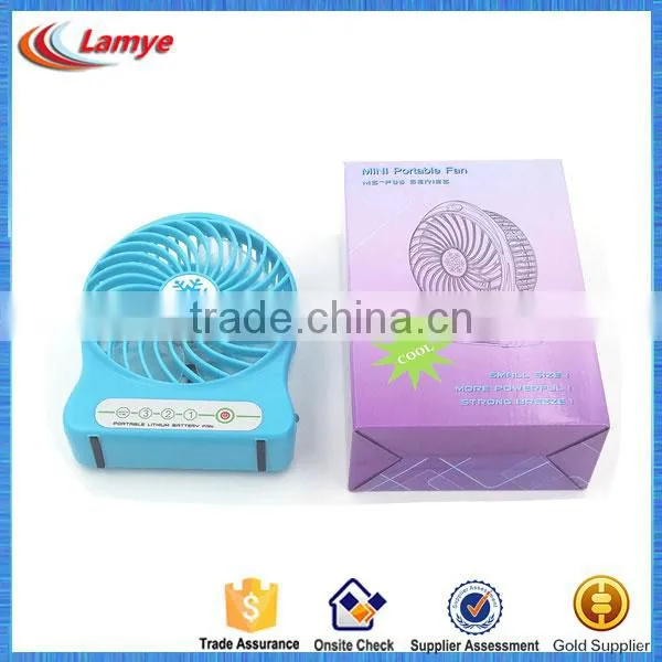 Home Appliances Super Mini Plastic Chargeable Cooling Fan photo-6