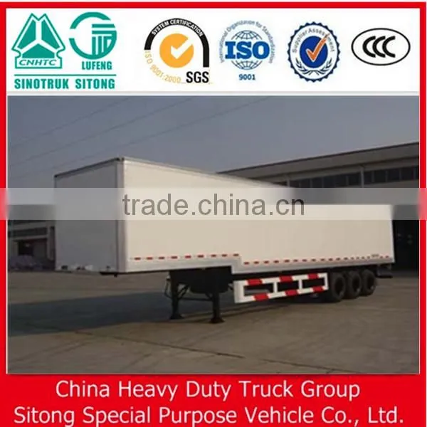 Strengthen Container Semi Trailer,Cargo Box Semi Trailer Used to Carry Goods photo-2