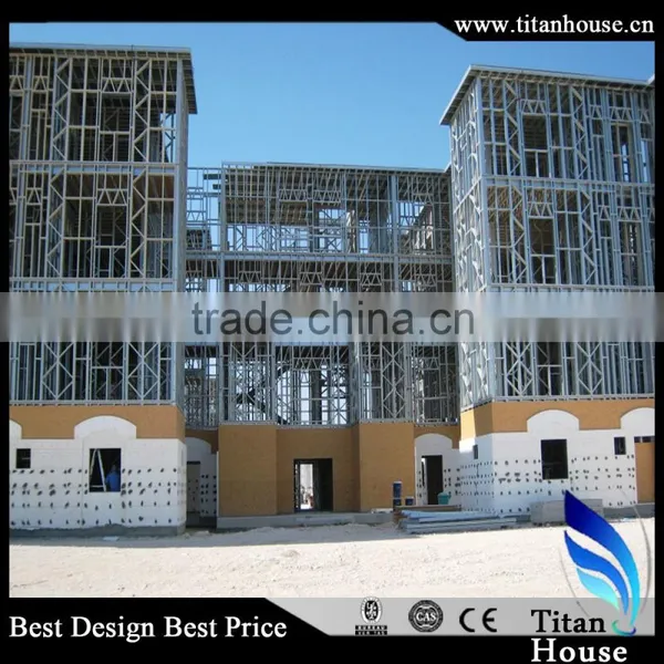 Turn Key Solution Cheap Multi-storey Light Gauge Prefabricated House photo-2