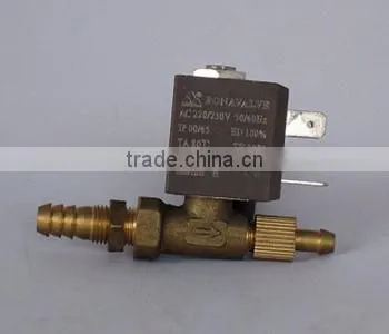 Tube With Lock 8mmx6.5mm Brass Steam Welding Machine DC 12V 24V Electric Valve ZCQ-20B-28 photo-2