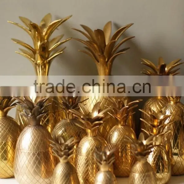 Copper & Brass Pineapple Mug, Cocktail Mug With Straw 20 Ounc photo-3