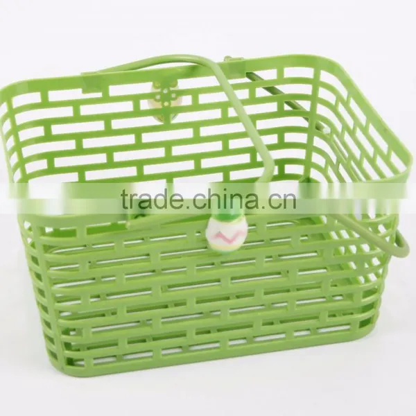 Portable Useful Desk Plastic Organizer Stationery Storage Basket photo-3