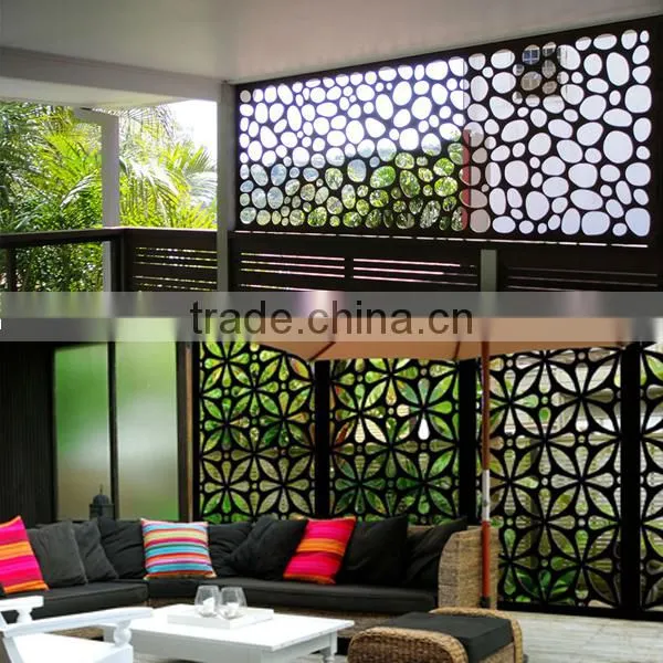 Courtyard Laser Cut Aluminum Garden Gate photo-6