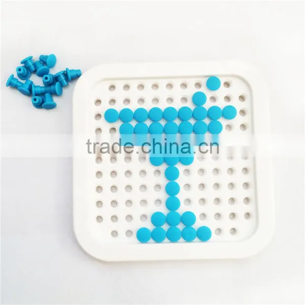 DIY Innovative Puzzle Games Interesting Skidproof & Perler Beads Coaster photo-3