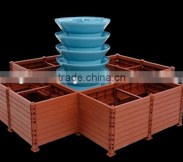 Plastic Multifunction Modular Box Planter, Street Flower Pots, Garden Planters photo-6