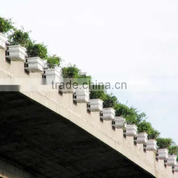SOL 2015 White Vertical Garden Planter Rectangular Planters Modular Planter Boxes photo-3