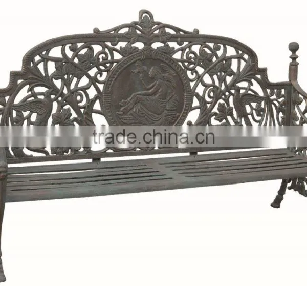Trade Assurance Outdoor Bench Chair Cast Iron Park Bench Supplier photo-6
