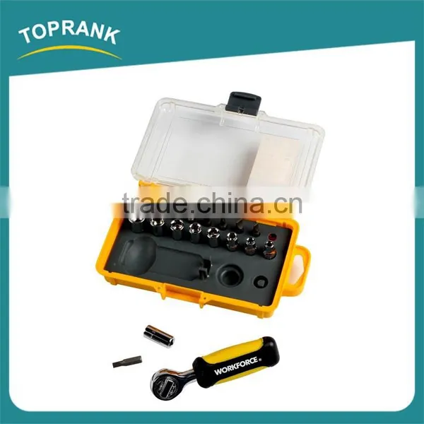 19pcs Driver Socket Set, Small Ratchet Socket Tool Set photo-3