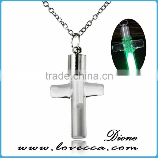 Luminous Glass Anchor Necklace Jewelry Cheap Jewelry Glow in the Dark photo-6