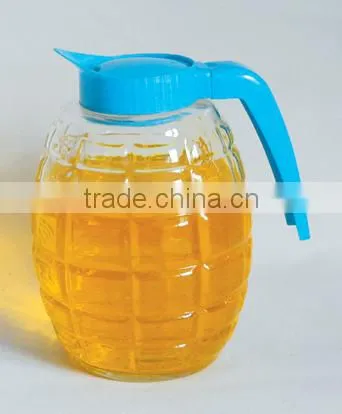 Homeawre 1400ML Glass Juice Bottle Beer Dispenser With Handle/water Bottle photo-2