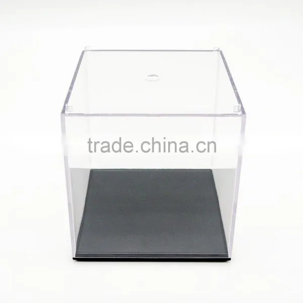 Clear Acrylic/Plastic Doll Box for Display Case Dustproof Tray Protection Cube 3.9"H photo-3