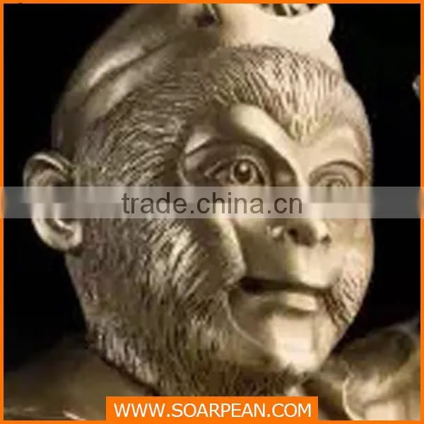 China Chinese Cartoon Character Fiberglass Monkey Figurine photo-3