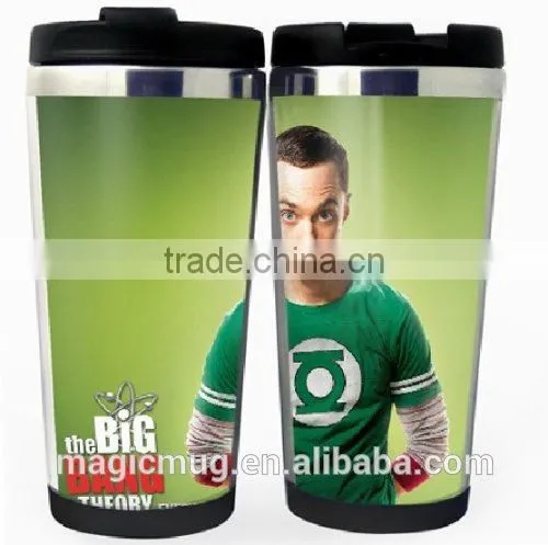 Universal Audit16OZ PS Stainless Steel Travel Mug photo-3