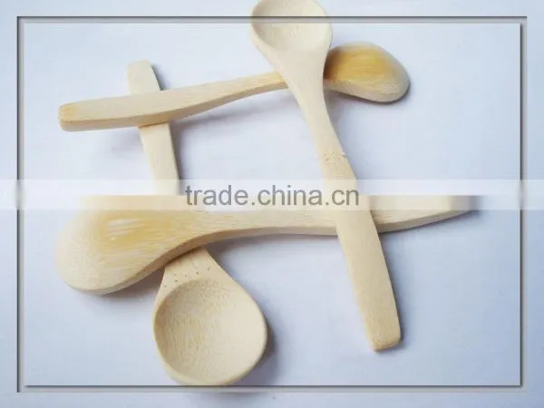 Mini bamboo desert spoon