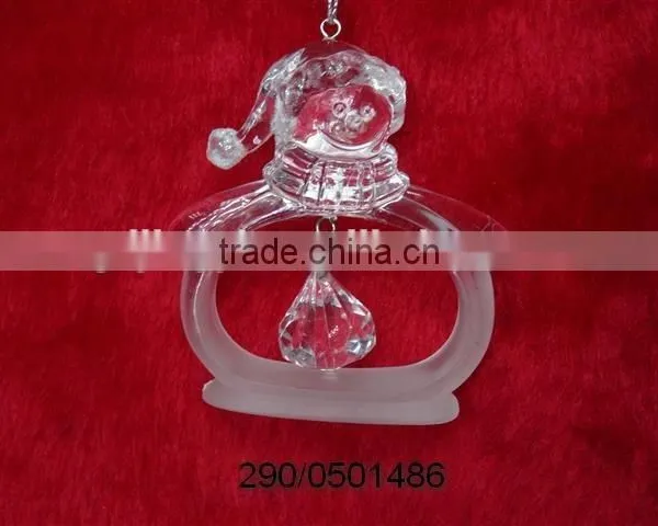 Acrylic Snowman Santa Restaurant Tableware Bulk Wholesale Napkin Ring photo-2