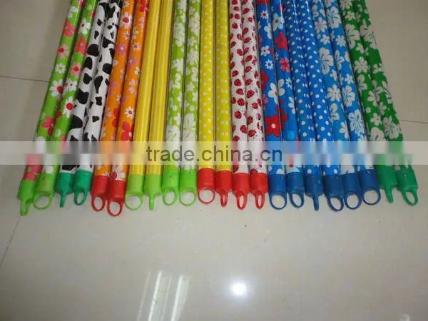 Custom Well Straight 110cm Long Floor Mop Stick Wood With End Caps photo-2