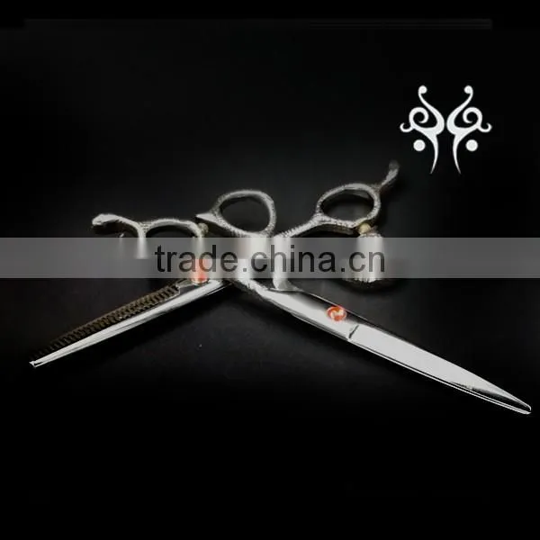 QJ-HS162 Barracuda Hair Scissors Sketching Pattern Magnificent photo-3