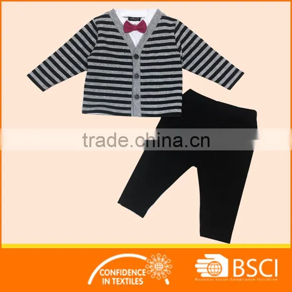 Infant Baby Boy Wear Boy Kids Clothing Set Suits Formal Gentalman Wear photo-3