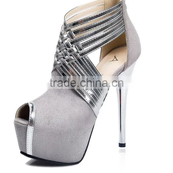 Zm50399b Europe Fashion Shoes Lady Slim Women High Heel Sandals photo-6