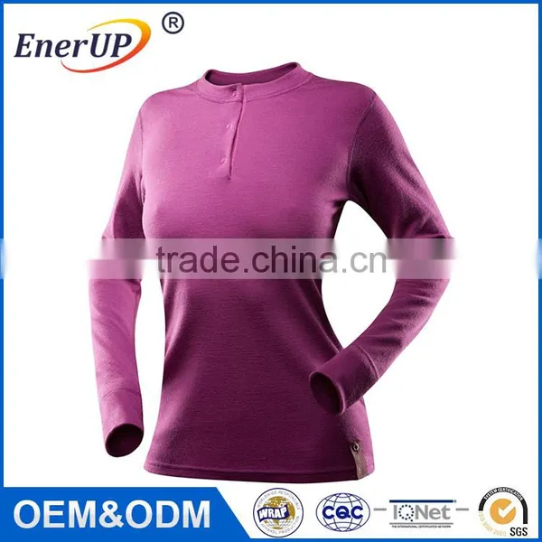 2017 OEM Service Cheap Thermal Merino Wool Breathable Sport Women Long Johns photo-4