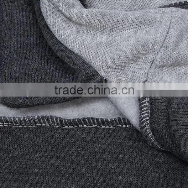 Wholesale Zipper up Men Plain Hoodies photo-5